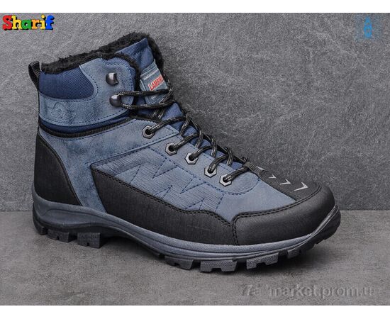 Черевики чоловічі стильні Весна/осінь S980-5 (8 пар р.40-45) "Sharif" недорого оптом від прямого постачальника, зображення 2