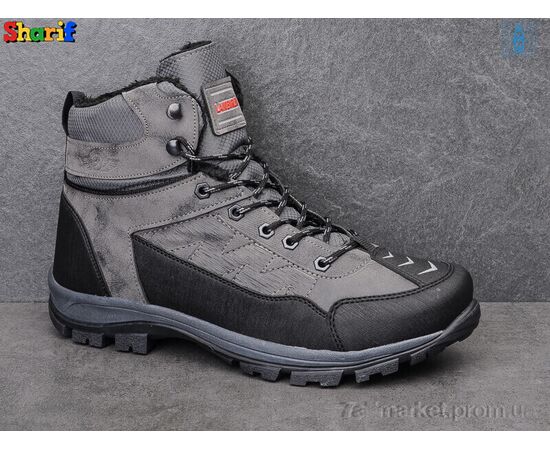 Черевики чоловічі стильні Весна/осінь S980B-3 (8 пар р.45-47) "Sharif" недорого оптом від прямого постачальника, зображення 3