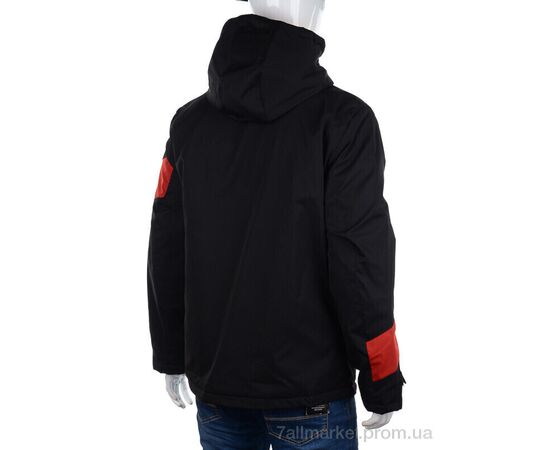 Фотография Куртка мужская Весна/осень 8863 black (5 шт. р.сетка 48-56) "M7" недорого оптом от прямого поставщика, изображение 2