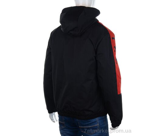 Фотография Куртка мужская Весна/осень 8877 black (5 шт. р.сетка 48-56) "M7" недорого оптом от прямого поставщика, изображение 2