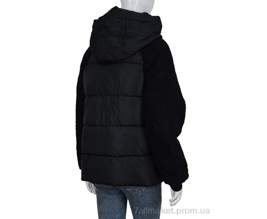 Фотография Куртка женская Зима 2307 black (4 шт. р.сетка M-2XL) "Hope" недорого оптом от прямого поставщика, изображение 2