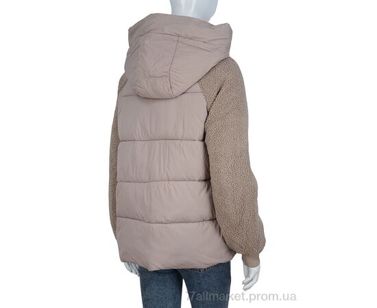Фотография Куртка женская Зима 2307 brown (4 шт. р.сетка M-2XL) "Hope" недорого оптом от прямого поставщика, изображение 2
