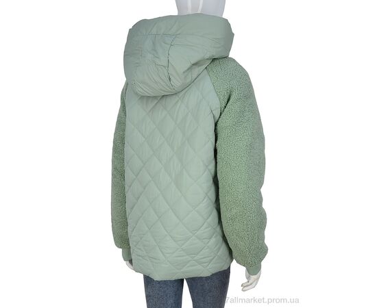 Фотография Куртка женская Весна/осень 2308 bean green (4 шт. р.сетка M-2XL) "Hope" недорого оптом от прямого поставщика, изображение 2
