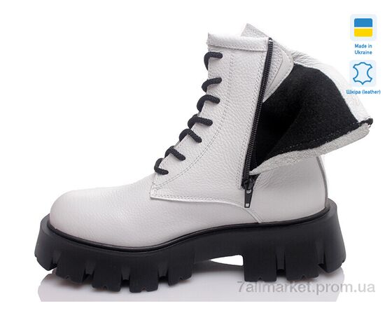 Черевики жіночі стильні Весна/осінь Paradize 777-B-1603 білий (6 пар р.36-40) "Prime-Opt" недорого оптом від прямого постачальника, зображення 2