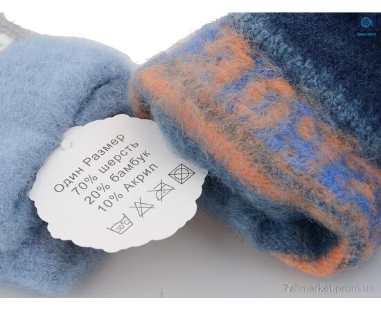 Рукавички для дітей Зима A642M mix (12 шт. р.сітка6-8) "KUINH" недорого оптом від прямого постачальника, зображення 2