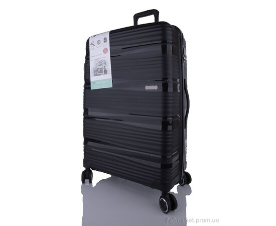 Фотография Чемодан XL101-1 black 75.5*49.5*29 см, "HOROSO HOME" недорого оптом от прямого поставщика, изображение 3