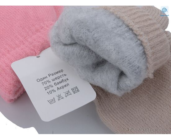 Фотография Перчатки для детей Зима 3855S mix (12 шт. р.сетка One size) "KUINH" недорого оптом от прямого поставщика, изображение 2