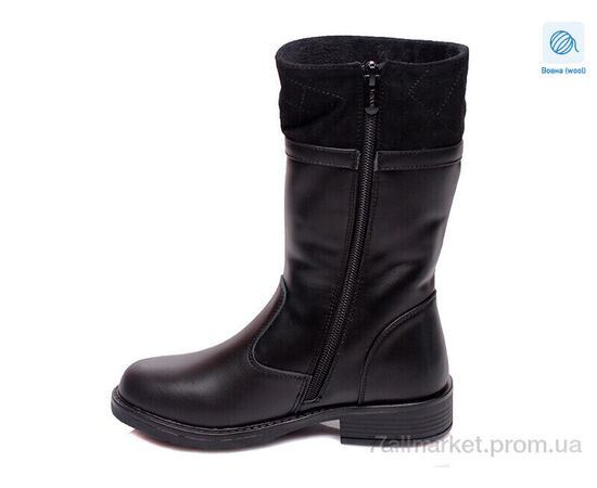 Чоботи дитячі красиві Зима Weestep R516558035 BK-WS (6 пар р.33-38) "Prime-Opt" недорого оптом від прямого постачальника, зображення 2