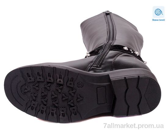 Фотография Сапоги детские красивые зима Weestep R516558037 BK-WS (6 пар р.33-38) "Prime-Opt" недорого оптом от прямого поставщика, изображение 3