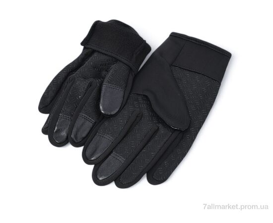 Фотография Перчатки мужские Зима YSD001 фліс black (10 шт. р.сетка 11-13) "KUINH" недорого оптом от прямого поставщика, изображение 2