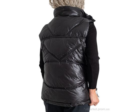 Куртка жіноча Зима 9155 black (5 шт. р.сіткаM-2XL) "Massmag" недорого оптом від прямого постачальника, зображення 2