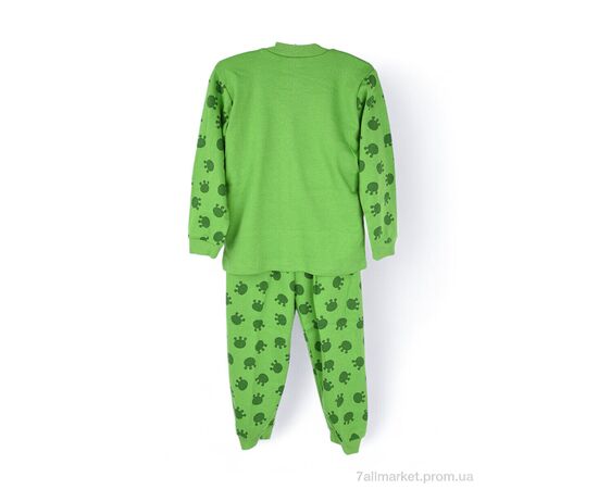 Фотография Пижама детская Весна/осень Піжама green (3 шт. р.сетка 4-7) "OL" недорого оптом от прямого поставщика, изображение 2