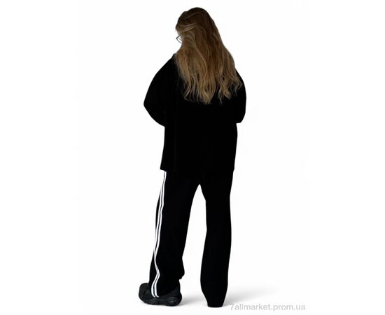 Фотография Спортивный костюм женский Весна/осень 2045 чорний (4 шт. р.сетка S-L) "SL KARAVAN" недорого оптом от прямого поставщика, изображение 3