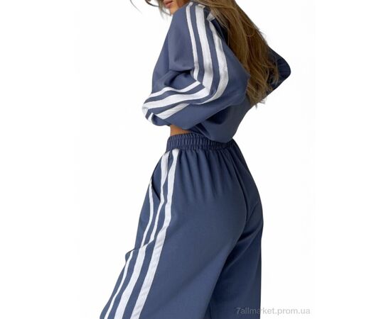 Фотография Спортивный костюм женский Весна/осень N1511 джинс (4 шт. р.сетка S-L) "SL KARAVAN" недорого оптом от прямого поставщика, изображение 2