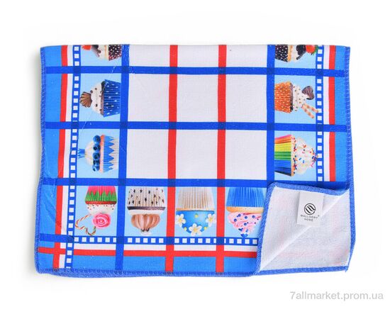 Фотография Полотенце  9406 (10835) 40x60 mix (20 шт. р.сетка One size) "Obuvok" недорого оптом от прямого поставщика, изображение 2