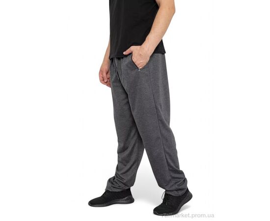 Фотография Спортивные брюки мужские Весна/осень 41250 mix (6 шт. р.сетка 4XL-9XL) "Massmag" недорого оптом от прямого поставщика, изображение 2