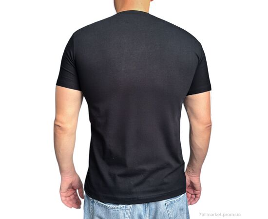 Фотография Футболка мужская Лето N001-2 black (5 шт. р.сетка M-3XL) "4sezona" недорого оптом от прямого поставщика, изображение 2