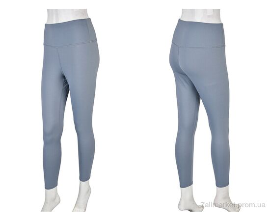 Лосінси жіночі Весна/осінь 4098-QYN2480-2 grey (6 шт. р.сіткаS-3XL) "Мир" недорого оптом від прямого постачальника, зображення 3