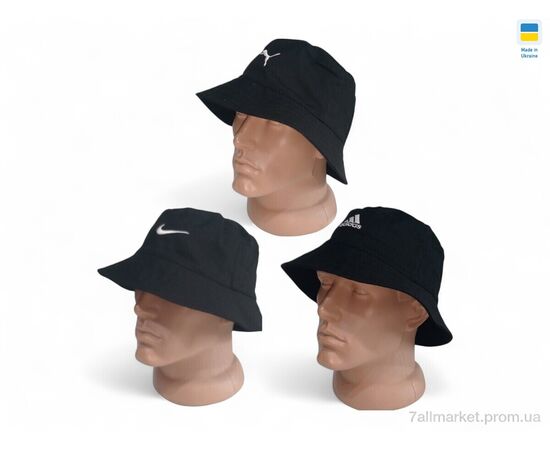 Фотография Панама зимняя женская Лето 0036 чорний (4 шт. р.сетка 56-59) "Mabi" недорого оптом от прямого поставщика, изображение 2