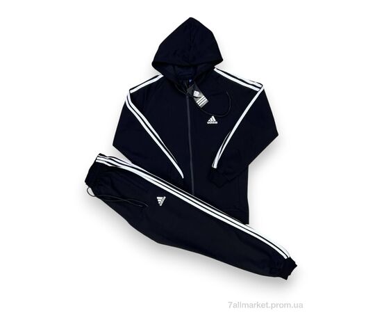 Фотография Спортивный костюм мужской Весна/осень 202 black (5 шт. р.сетка M-3XL) "Verton" недорого оптом от прямого поставщика, изображение 2