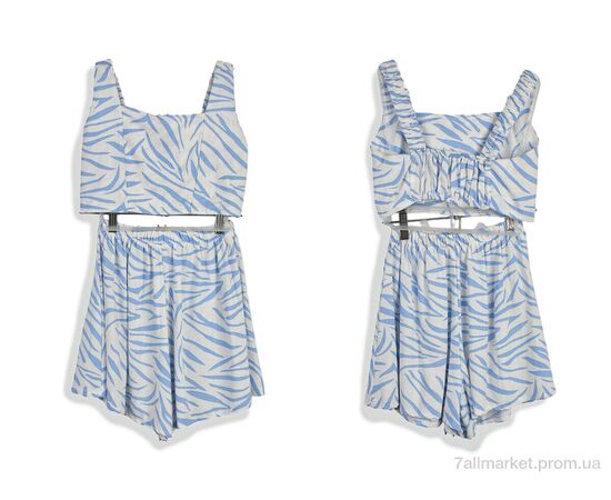 Фотография Костюм детский Лето 003-3 l.blue (5 шт. р.сетка 128-152) "Steysi" недорого оптом от прямого поставщика, изображение 3