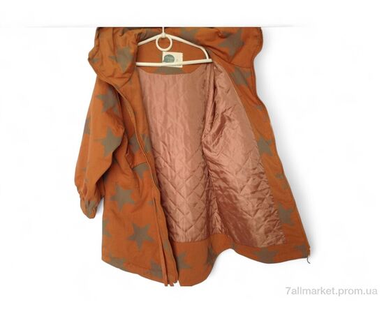 Фотография Ветровка детская Весна/осень 8-2 коричневий (4 шт. р.сетка 6-12) "Kids-modnik" недорого оптом от прямого поставщика, изображение 3