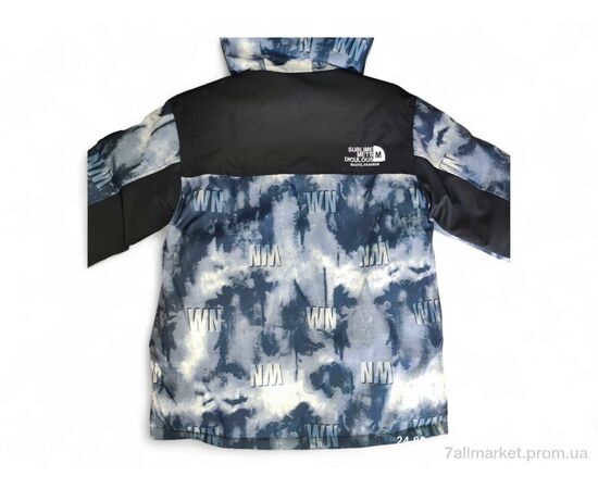 Куртка дитяча Зима 18401 синій (4 шт. р.сітка150-170) "Kids-modnik" недорого оптом від прямого постачальника, зображення 3