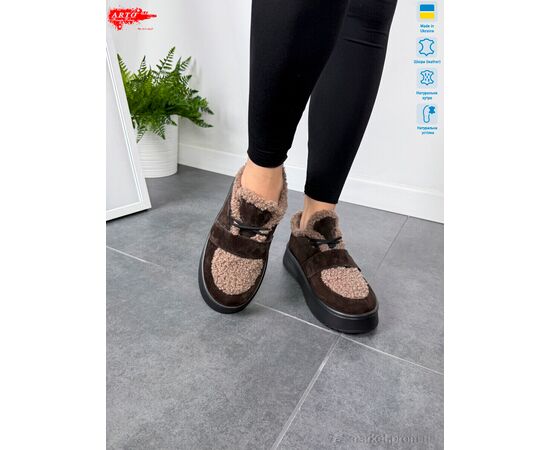 Фотография Кроссовки женские модные зима 570 кор.з. хутро (8 пар р.36-41) "ARTO" недорого оптом от прямого поставщика, изображение 3