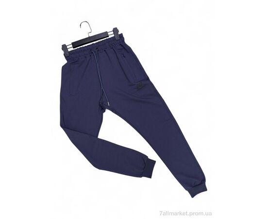 Фотография Спортивные брюки мужские Весна/осень N012-20 navy (5 шт. р.сетка S-2XL) "Verton" недорого оптом от прямого поставщика, изображение 2