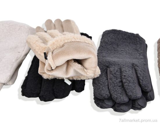 Фотография Перчатки женские Зима 5-11 mix (12 шт. р.сетка 6-9) "KUINH" недорого оптом от прямого поставщика, изображение 2