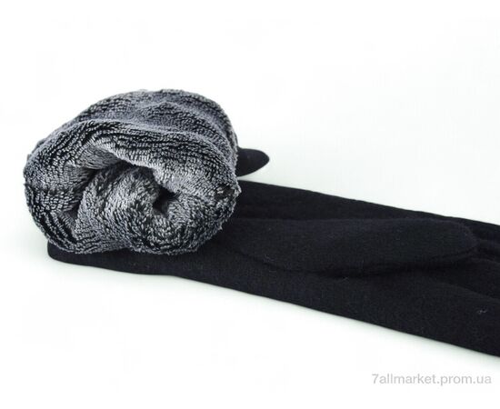 Фотография Перчатки женские Зима 6-33 black (10 шт. р.сетка 6,5-8,5) "KUINH" недорого оптом от прямого поставщика, изображение 2