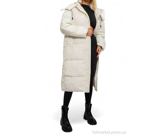 Куртка жіноча Зима 106 білий (6 шт. р.сіткаS-L) "Massmag" недорого оптом від прямого постачальника, зображення 2