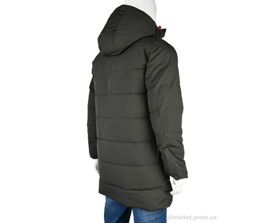 Куртка чоловіча Зима A23 khaki (5 шт. р.сітка50-58) "Jackets" недорого оптом від прямого постачальника, зображення 3