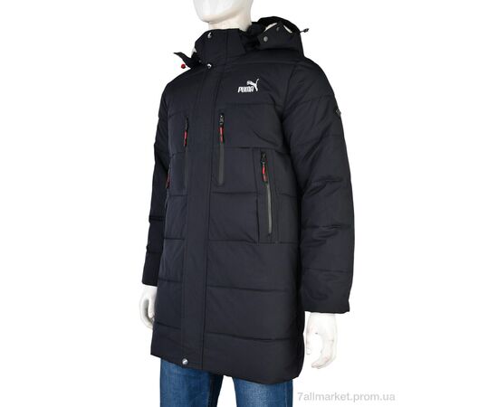 Куртка чоловіча Зима A25 blue (5 шт. р.сітка50-58) "Jackets" недорого оптом від прямого постачальника, зображення 2