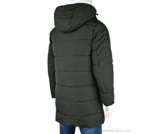 Куртка чоловіча Зима A25 khaki (5 шт. р.сітка50-58) "Jackets" недорого оптом від прямого постачальника, зображення 3