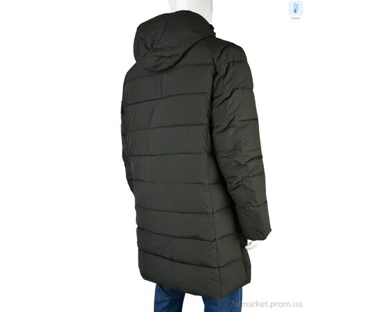 Куртка чоловіча Зима A21 khaki (5 шт. р.сітка48-56) "Jackets" недорого оптом від прямого постачальника, зображення 3