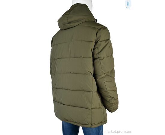 Куртка чоловіча Зима A3 khaki (5 шт. р.сітка60-68) "Jackets" недорого оптом від прямого постачальника, зображення 2