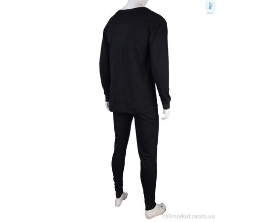 Фотография Термобельё мужское Зима 4263-0107 black (4 шт. р.сетка L-3XL) "Pryama Vigoda" недорого оптом от прямого поставщика, изображение 2