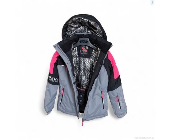 Куртка дитяча Зима GS23172-69 grey (5 шт. р.сітка8-16) "OKMEL" недорого оптом від прямого постачальника, зображення 2
