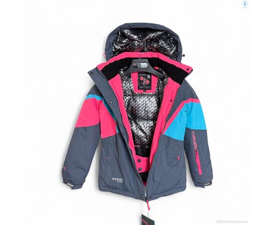 Куртка дитяча Зима GS21103-69 grey (5 шт. р.сітка8-16) "OKMEL" недорого оптом від прямого постачальника, зображення 2