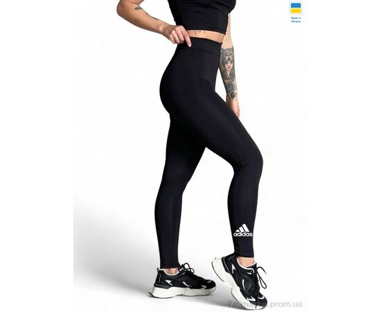 Фотография Лосинсы женские Зима 7000-1 AD чорний (4 шт. р.сетка 2XL-5XL) "Sport style" недорого оптом от прямого поставщика, изображение 2