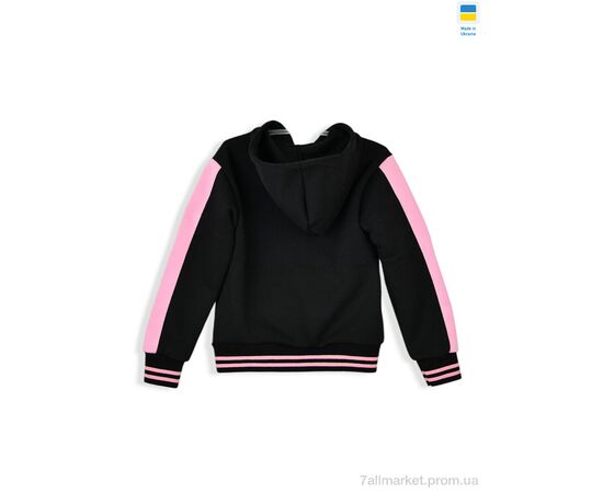 Батник дитячий Зима 15833 black (4 шт. р.сітка116-134) "Kir15" недорого оптом від прямого постачальника, зображення 2