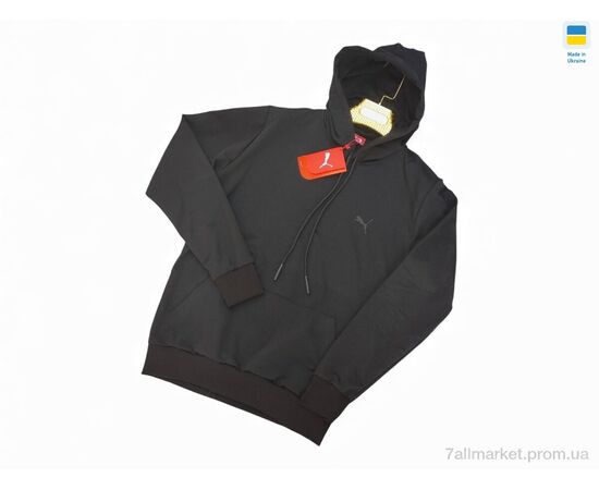 Фотография Батник мужской Весна/осень 501 PU чорний (5 шт. р.сетка M-2XL) "Sport style" недорого оптом от прямого поставщика, изображение 2