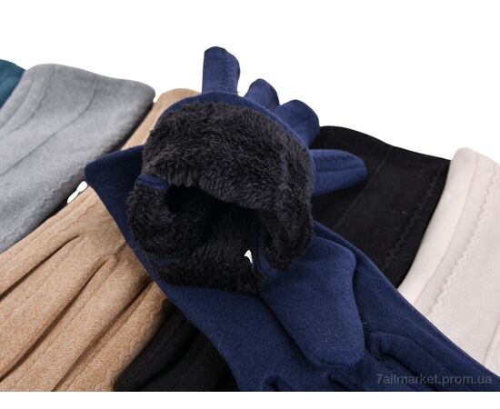 Фотография Перчатки женские Зима 08 mix (12 шт. р.сетка 6,5-8,5) "KUINH" недорого оптом от прямого поставщика, изображение 2