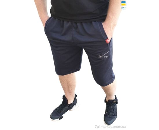 Фотография Шорты мужские Лето 02NK б т.синій (5 шт. р.сетка 54-62) "Sport style" недорого оптом от прямого поставщика, изображение 2