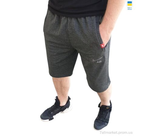 Фотография Шорты мужские Лето 02NK б т.сірий (5 шт. р.сетка 54-62) "Sport style" недорого оптом от прямого поставщика, изображение 2