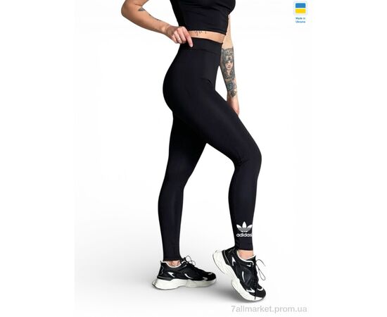 Фотография Лосинсы женские Весна/осень 5001-1Ad чорний (4 шт. р.сетка S-XL) "Sport style" недорого оптом от прямого поставщика, изображение 2