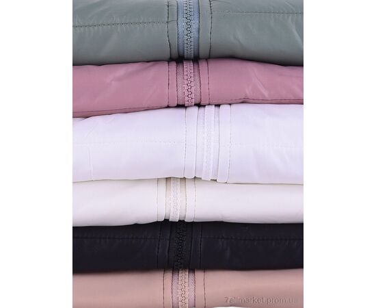 Фотография Куртка женская Весна/осень 4308 mix (10 шт. р.сетка XL-3XL) "Мир" недорого оптом от прямого поставщика, изображение 4