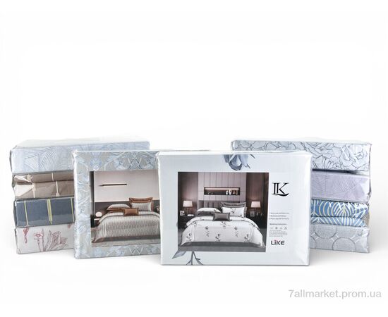 Фотография Постельное белье  LK008 (200x230см) mix (1 шт. р.сетка One size) "Like" недорого оптом от прямого поставщика, изображение 3