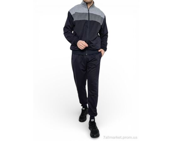 Фотография Спортивный костюм мужской Весна/осень 9160 mix (6 шт. р.сетка M-4XL) "Massmag" недорого оптом от прямого поставщика, изображение 2
